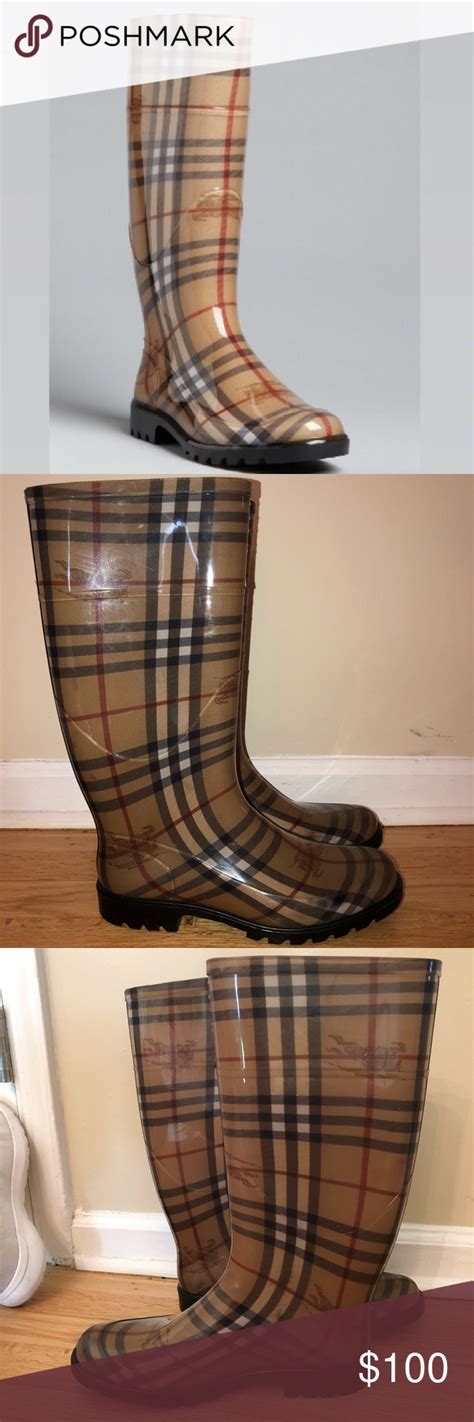 authentic burberry rain boots|burberry rain boots size chart.